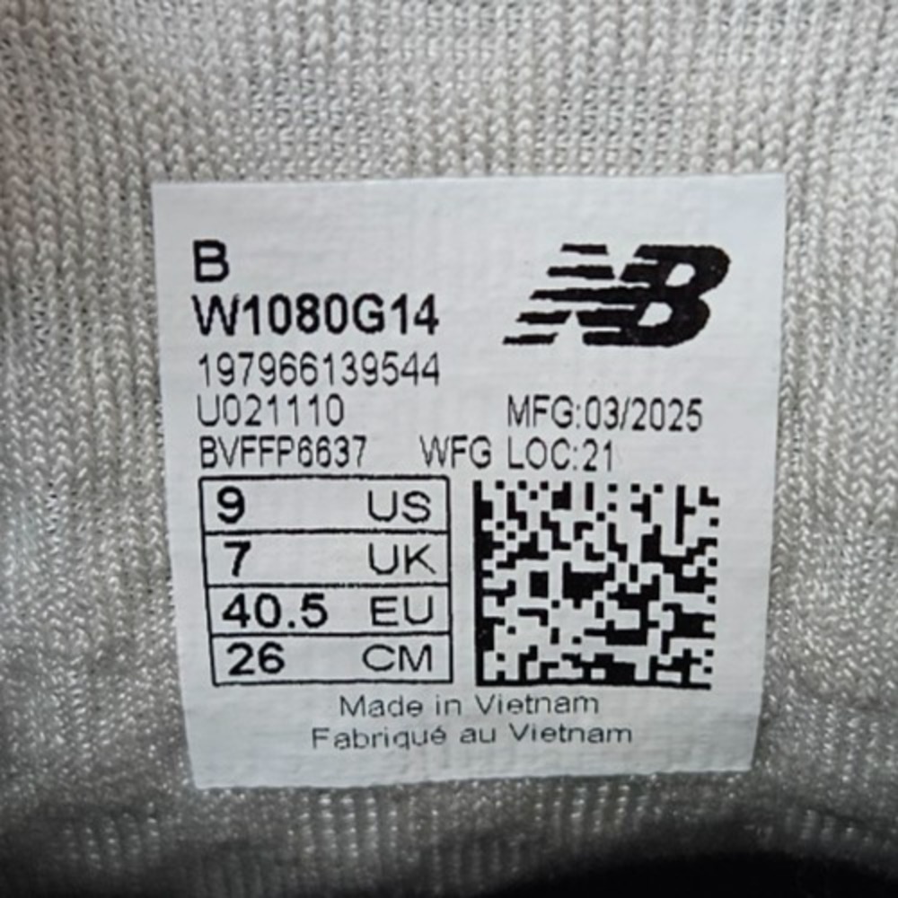 New Balance Fresh Foam X 1080 v14 Running Shoes W1080G14 Grey Women's Size 9 - Picture 9 of 10